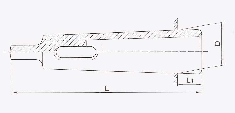 Drill Sleeve - Line Diagram